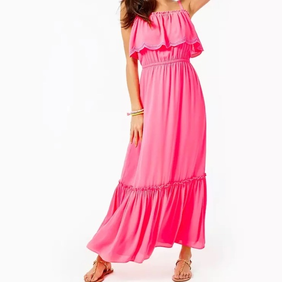 Lilly Pulitzer Adia Maxi dress NWT M medium - Picture 5 of 7